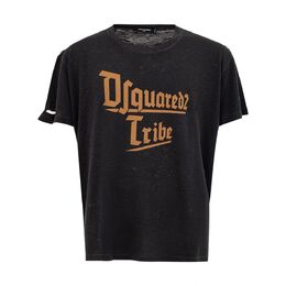 Dsquared2: Чёрная футболка 