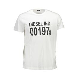 Diesel: Белая футболка 