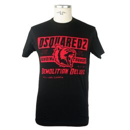 Dsquared2: Чёрная футболка 