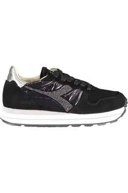 Diadora: Чёрные кроссовки 