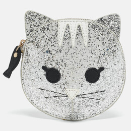 Furla: Серебристый кошелёк 