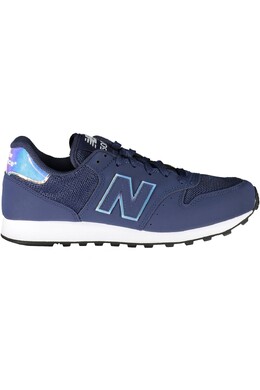 New Balance: Синие кроссовки 
