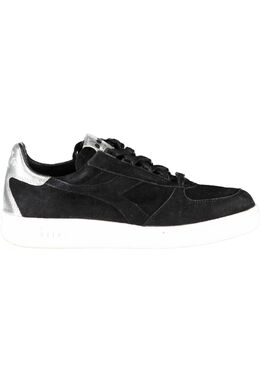 Diadora: Чёрные кроссовки 