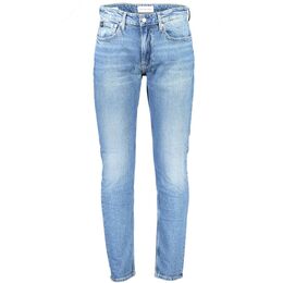 Calvin Klein: Зауженные джинсы 