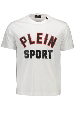Plein Sport: Белая футболка 