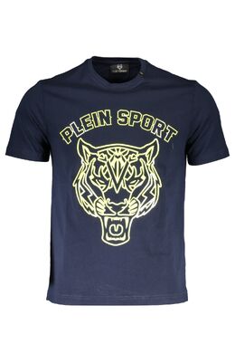 Plein Sport: Синяя футболка 