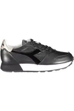 Diadora: Чёрные кроссовки 