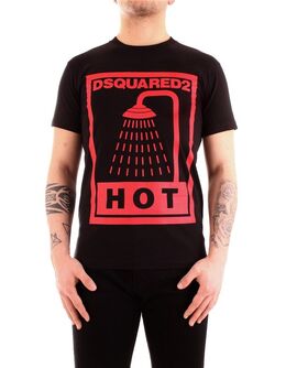 Dsquared2: Чёрная футболка 