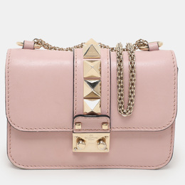 Valentino: Светлая сумка  Rockstud
