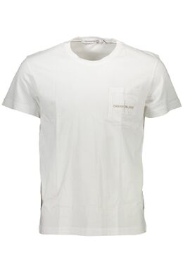 Calvin Klein: Белая футболка 