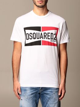 Dsquared2: Белая футболка 