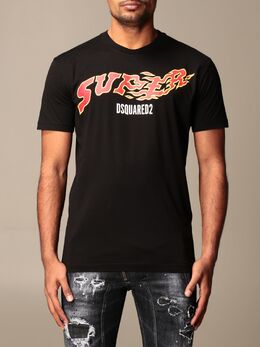 Dsquared2: Чёрная футболка 