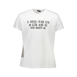 Diesel: Белая футболка 