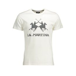 La Martina: Белая футболка 