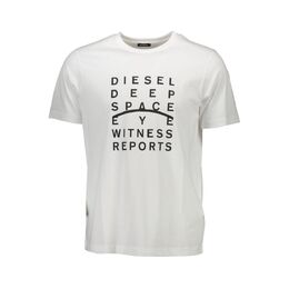 Diesel: Белая футболка 