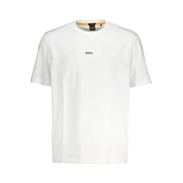 Hugo Boss: Белая футболка 