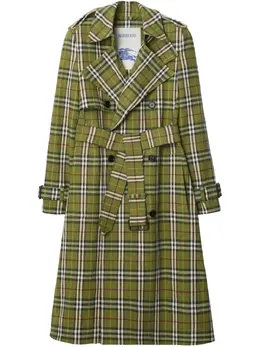 Burberry: Длинное пальто 