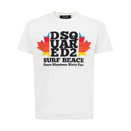 Dsquared2: Белая футболка 