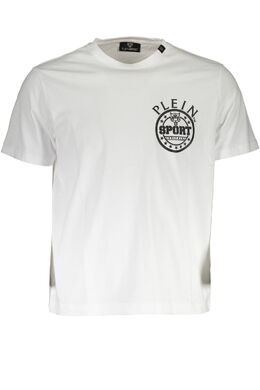 Plein Sport: Белая футболка 