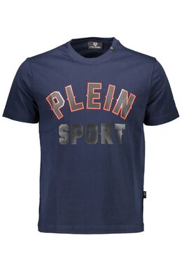 Plein Sport: Синяя футболка 