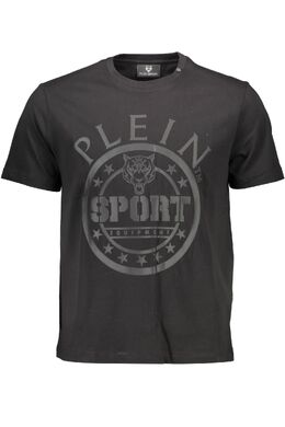 Plein Sport: Чёрная футболка 
