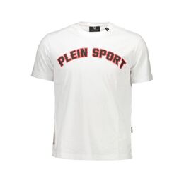 Plein Sport: Белая футболка 
