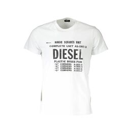 Diesel: Белая футболка 