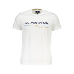 La Martina: Белая футболка 