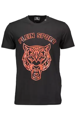 Plein Sport: Чёрная футболка 
