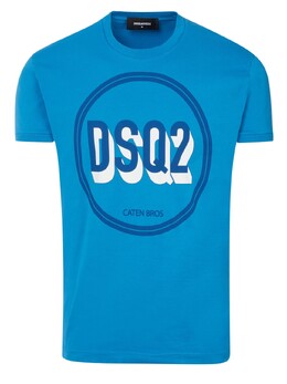 Dsquared2: Синяя футболка 