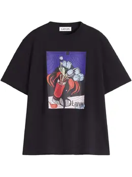 Lanvin: Хлопковая футболка 