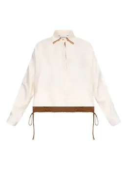 Max Mara: Бежевая рубашка 
