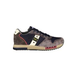 Blauer: Синие кроссовки 