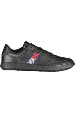 Tommy Hilfiger: Чёрные кроссовки 