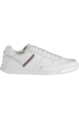Tommy Hilfiger: Белые кроссовки 