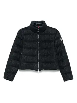 Moncler: Синяя куртка 