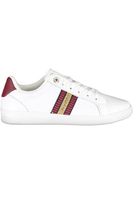 Tommy Hilfiger: Белые кроссовки 