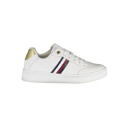Tommy Hilfiger: Белые кроссовки 