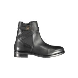 Tommy Hilfiger: Чёрные ботинки 