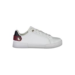 Tommy Hilfiger: Белые кроссовки 