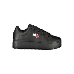 Tommy Hilfiger: Чёрные кроссовки 