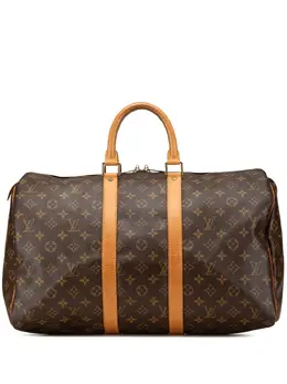Louis Vuitton Pre-Owned: Коричневая сумка 