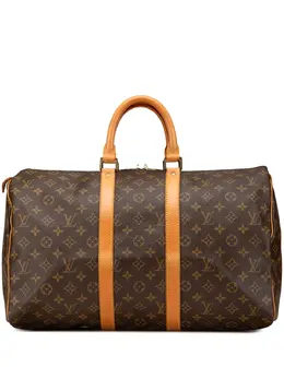 Louis Vuitton Pre-Owned: Коричневая сумка 