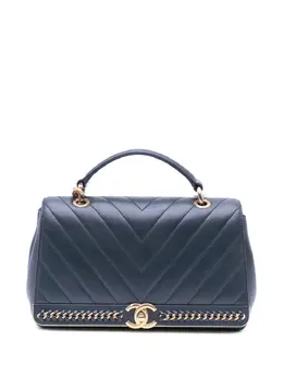 CHANEL Pre-Owned: Чёрная сумка 