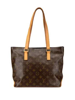 Louis Vuitton Pre-Owned: Коричневая сумка-шоппер 
