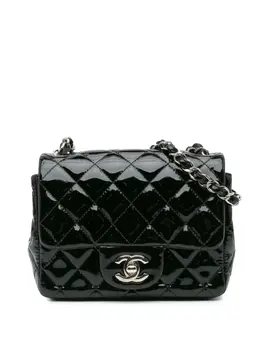 CHANEL Pre-Owned: Чёрная сумка через плечо 