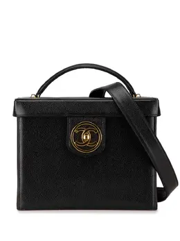 CHANEL Pre-Owned: Чёрная сумка 