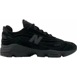 New Balance: Чёрные кроссовки 