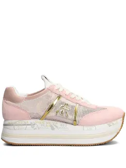 Premiata: Светлые кроссовки  Beth