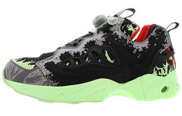 Reebok: Чёрные кроссовки  InstaPump Fury
